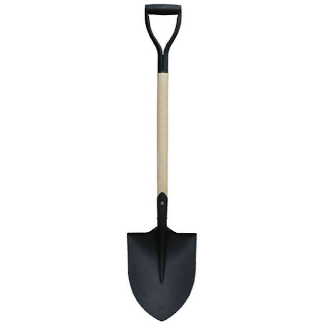 Wooden Handle Shovel Light Weigh